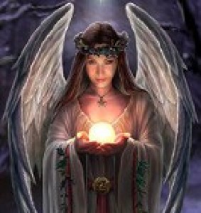 Angel with light - New Year's Prayer - Rays of Wisdom 